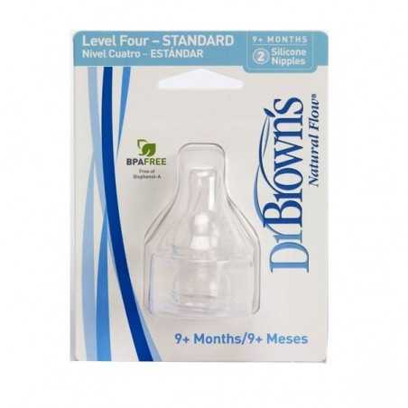 Tetina Boca Ancha Cereales Dr Brown´s Bebe innova - 1