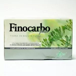 Finocarbo Plus Tisana 20 Bolsitas Filtro Aboca - 1