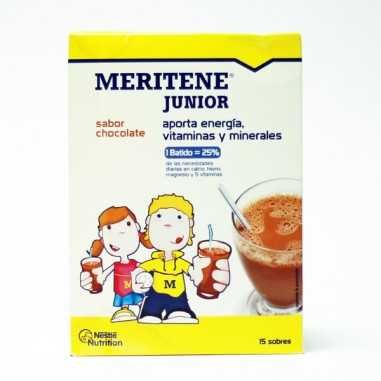 Meritene Junior 15x30 g Chocolate Nestle españa - 1