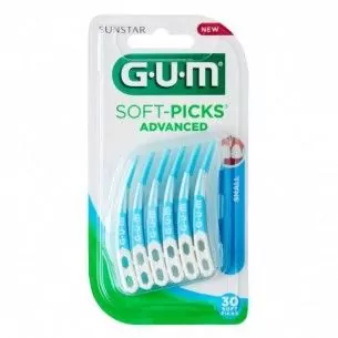 Gum Soft Picks Advanced Small 649 30u Sunstar - 1