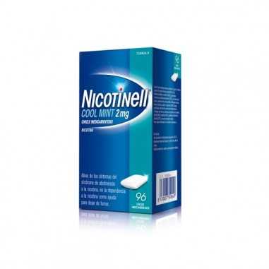 Nicotinell Cool Mint 2 mg 96 Chicles Medicamentosos Glaxosmithkline consumer healthcare - 1