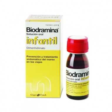 Biodramina Infantil 4 mg/ml solución Oral 1 Frasco 60 ml Uriach consumer healthcare - 1
