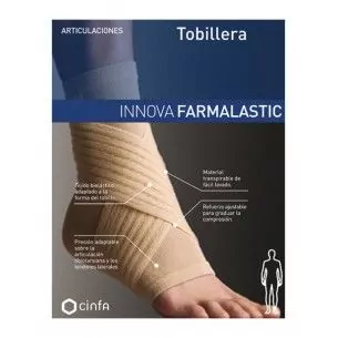 Tobillera Farmalastic Innova T-pequeña Blanco Cinfa - 1