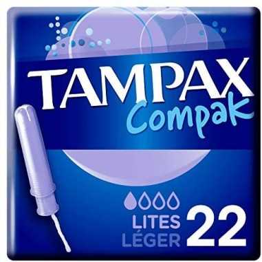 Tampax Compak Tampón Algodón Lites 22 U Procter gamble españa - 1