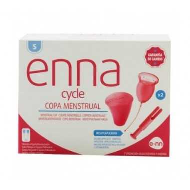 Enna Cycle Copa Menstrual T- S con Aplicador Ecare you innovation - 1