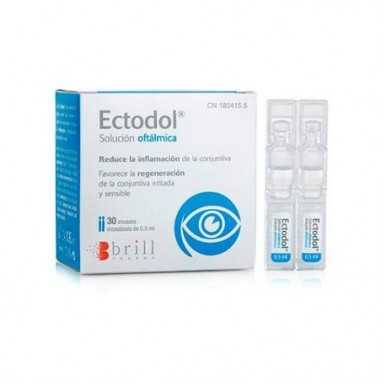 Ectodol solución Oftálmica 0.5 ml 30 Monodosis Brill pharma - 1