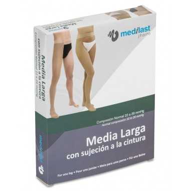 Media Entera Hasta la Cintura Comp. normal - pierna Dcha. Talla L Medilast - 1