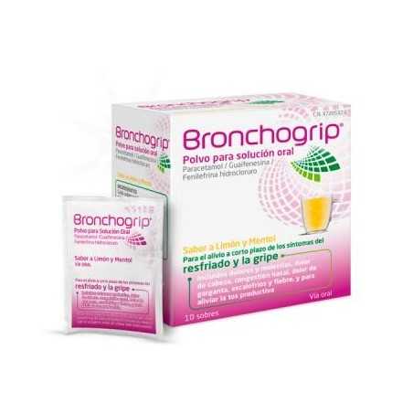 Bronchogrip 10 sobres Polvo para solución Oral Perrigo España - 1