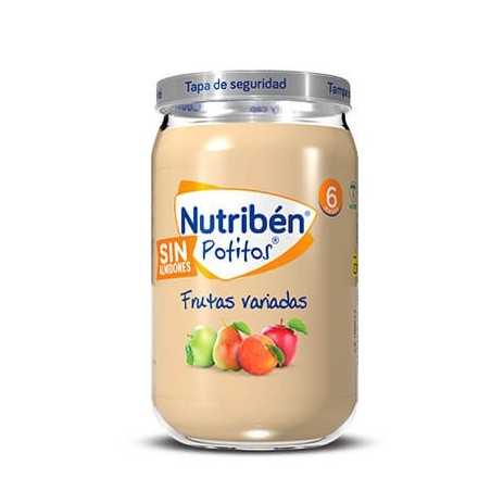 Nutriben Potitos Frutas Variadas 1 Envase 235 g Alter fcia - 1