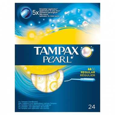 Tampax Pearl Tampón 100% algodón Regular 24 U Procter gamble españa - 1