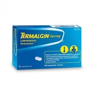 Termalgin 650 mg 20 Comprimidos Glaxosmithkline consumer healthcare - 1