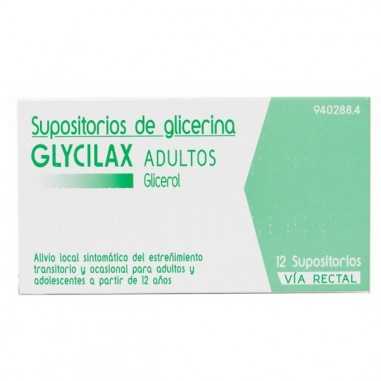 Glycilax Adultos 3,31 g 12 Supositorios
