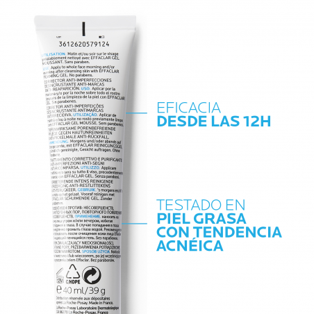 La Roche Posay Effaclar Duo (+) Tratamiento Anti-imperfecciones y Marcas 40 ml La Roche Posay - 9