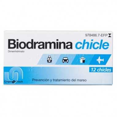 Biodramina 20 mg 12 Chicles...