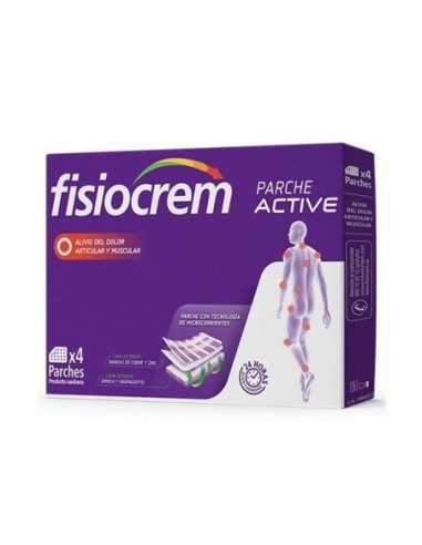 Fisiocrem parche active 4 unidades Uriach consumer healthcare - 1