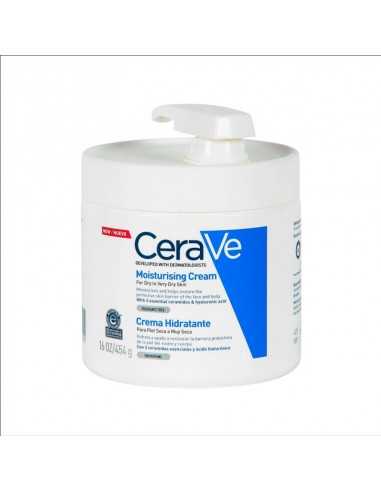 Cerave crema hidratante con dosificador 1 envase 454 g CeraVe - 1