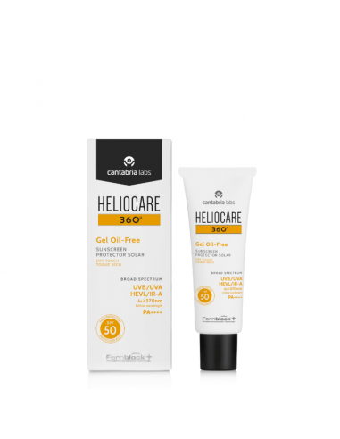 Heliocare 360º SPF 50 Gel Oil Free Protec Cantabria labs - 1