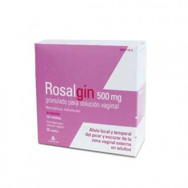 Rosalgin 500 mg 10 sobres granulado para solución Vaginal Angelini farmacéutica - 1