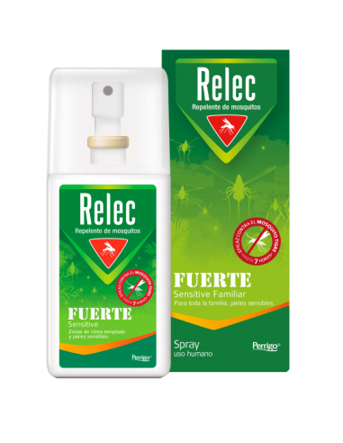 Relec Fuerte Sensitive Familiar Spray Repelente Mosquitos PERRIGO ESPAÑA S.A. - 1