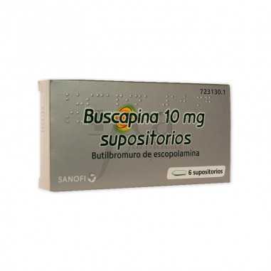 Buscapina 10 mg 6 Supositorios Sanofi aventis s.a. - 1