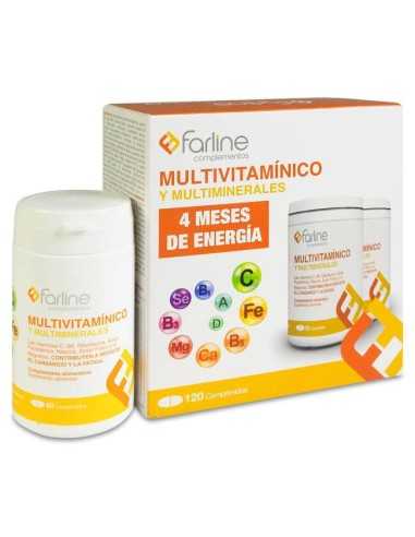 Pack Multivitaminico 2x60comprimidos FARLINE Aposan - 1