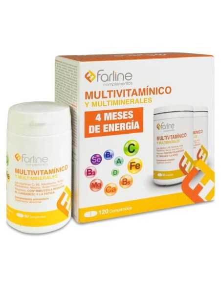 Pack Multivitaminico 2x60comprimidos FARLINE Aposan - 1