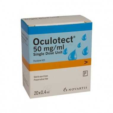 Oculotect 50 mg/ml Colirio en solución 20 Monodosis 0,4 ml Alcon healthcare s.a. - 1