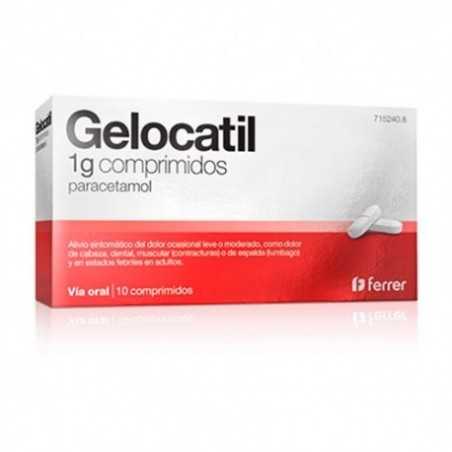 Gelocatil 1 g 10 Comprimidos Ferrer internacional - 1