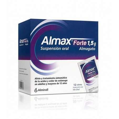 Almax Forte 1,5 g 12 sobres Suspensión Oral Almirall s.a. - 1