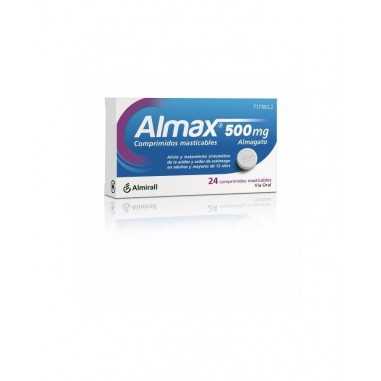 Almax 500 mg 24 comprimidos Masticables