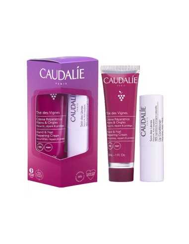 CAUDALIE PACK THE DES VIGNES CREMA DE MANOS 30ML + STIK LABIOS Caudalie - 1