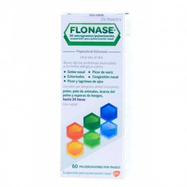 Flonase 50 Mcg/pulsación Nebulizador Nasal 60 Dosis Glaxosmithkline consumer healthcare - 1