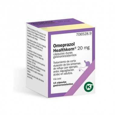 Omeprazol Healthkern 20 mg 14 Cápsulas Gastrorresistentes Kern pharma - 1