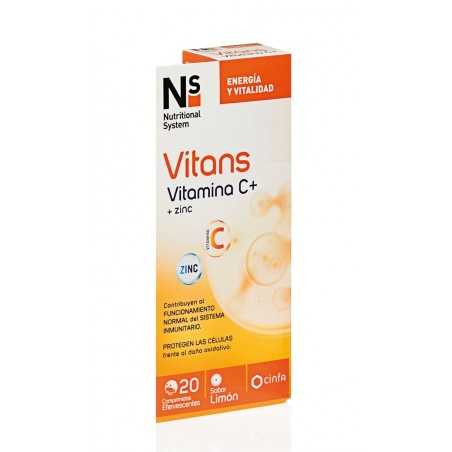 Vitans Vitamina C+ comprimidos Efervescentes 20 Cinfa - 1