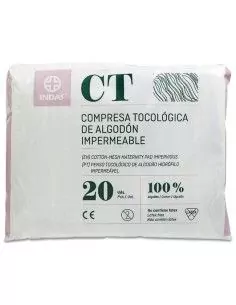 Compresas Tocológicas Indas Algodón 20 U Indas - 1