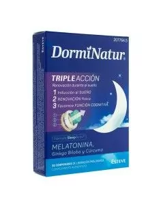Dorminatur Triple Acción 30 Comprimidos Liberación Prolongada Esteve pharmaceuticals s.a. - 1