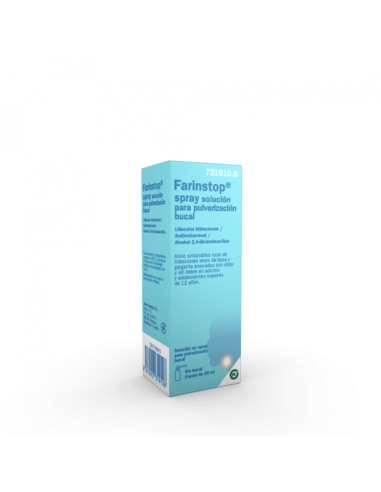 Farinstop Spray Solucion Para Pulverizacion Bucal 1 Frasco 20 ml Kern pharma - 1