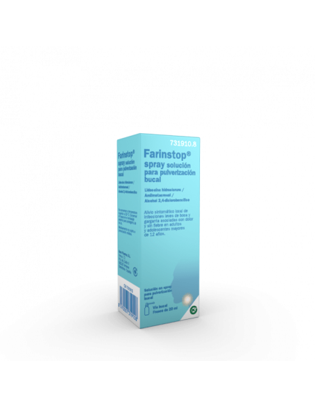Farinstop Spray Solucion Para Pulverizacion Bucal 1 Frasco 20 ml Kern pharma - 1