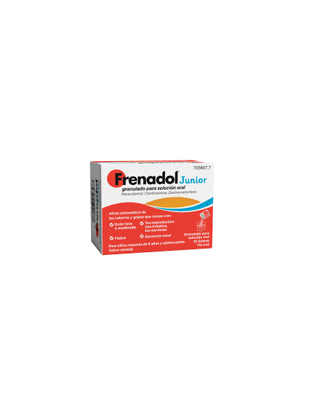 Frenadol Junior 10 sobres granulado para solución Oral Johnson & johnson - 1