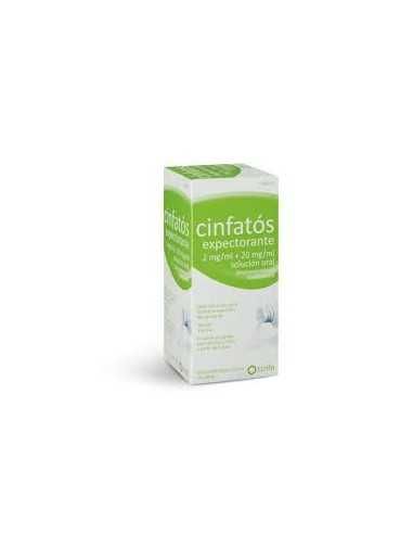 Cinfatos Expectorante 2 mg/ml + 20 mg/ml solución Oral 1 Frasco 200 ml (vidrio) - 1