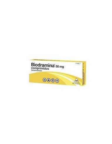 Biodramina 50 mg 12 Comprimidos Uriach consumer healthcare - 1