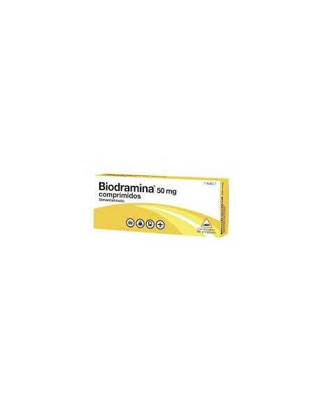 Biodramina 50 mg 12 Comprimidos Uriach consumer healthcare - 1