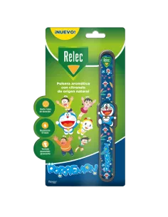 Relec Pulsera Con Citronela Aromática Doraemon