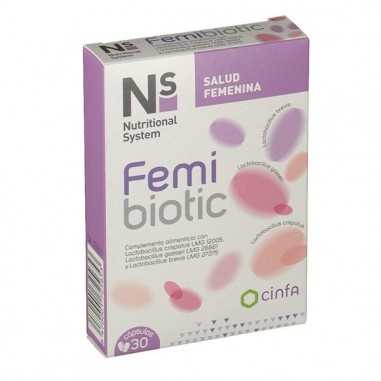 Ns Femibiotic 30 Caps Oral Recupera...