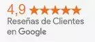Reseñas de clientes en Google