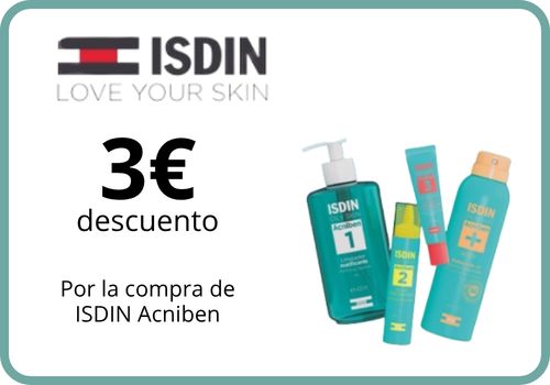 ISDIN Acniben 3€ de descuento